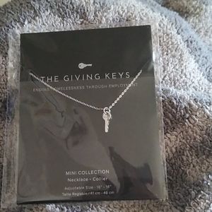 Mini key necklace